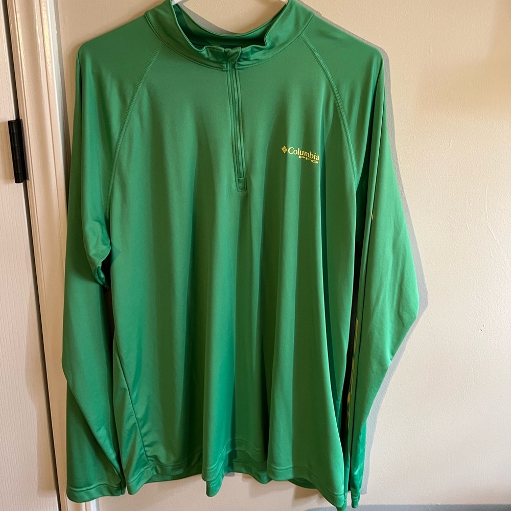Columbia PFG quarter zip Size Large